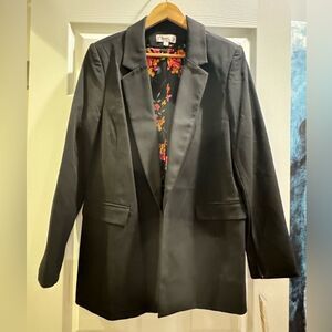 Nanette Lepore black blazer size 14